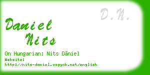 daniel nits business card